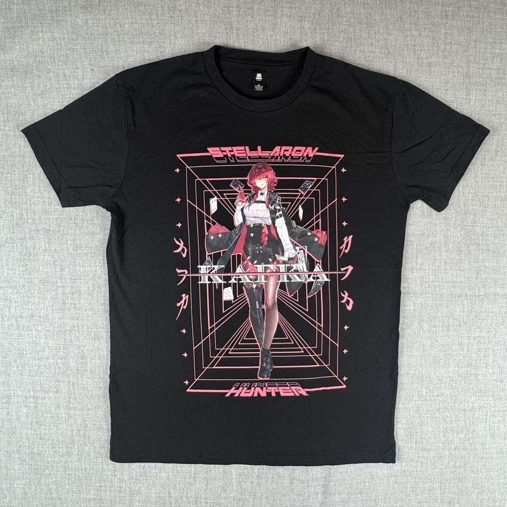Honkai Star Rail Kafka Shirt Mens Medium Black Stellaron Hunter Kawaii Sauce